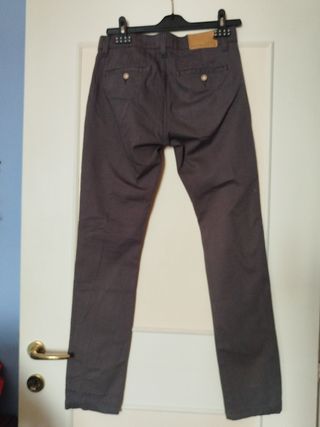 Pantalone uomo grigio Cotton&Silk 44 L