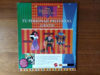 El jorobado de Notre Dame. Álbum de cromos. Disney
