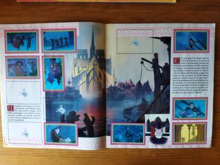 El jorobado de Notre Dame. Álbum de cromos. Disney