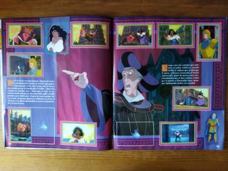 El jorobado de Notre Dame. Álbum de cromos. Disney