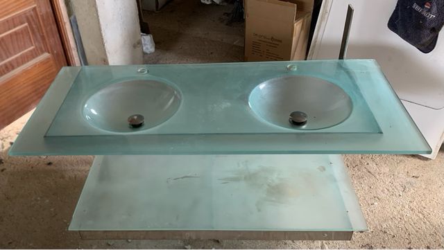 Lavabo doble de diseño 