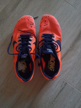Zapatillas Nike racing clavos aletismo