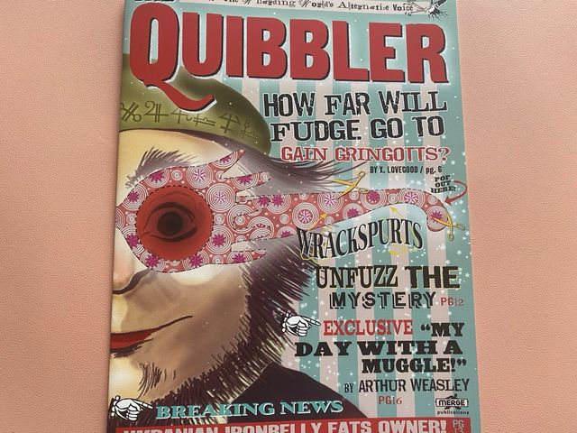 Pack Gafas Luna Lovegood + Revista Harry Potter