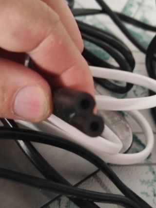 Lote 7 cables de alimentación