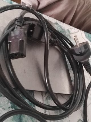 Lote 7 cables de alimentación