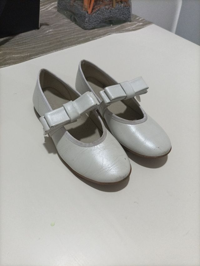 Zapatos Niña Blanco Comunion