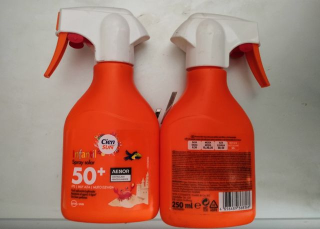 Crema solar 50+ infantil SIN ESTRENAR