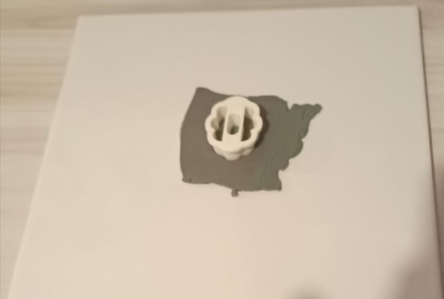 Azulejos blancos para arcilla polimérica