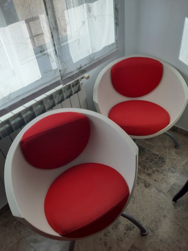 Butacas de diseño.