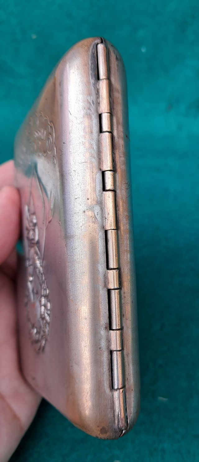 antigua Pitillera vintage A.S. PUSHKIN