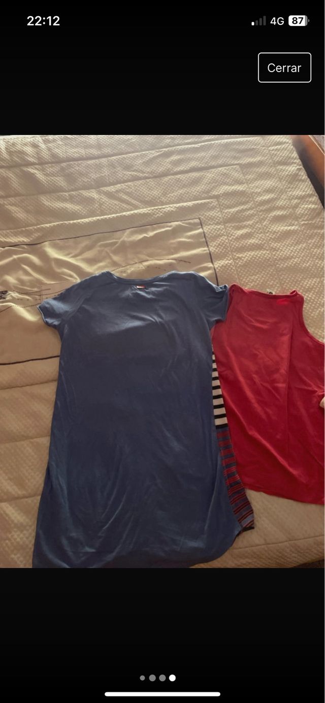 Lote vestido + camiseta Roxy
