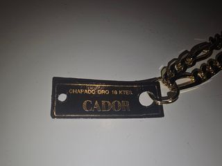 CADENA DE CHAPADO DE ORO