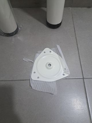 Tablero escritorio  morado y patas