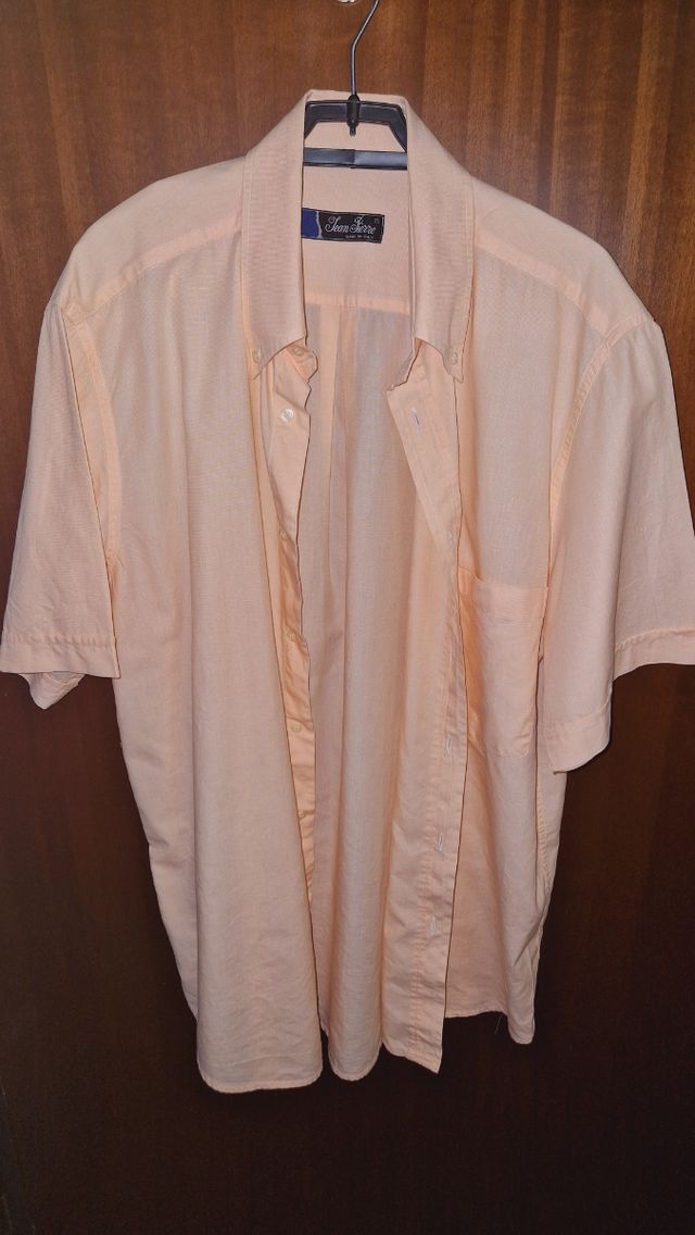 Camicia uomo salmone