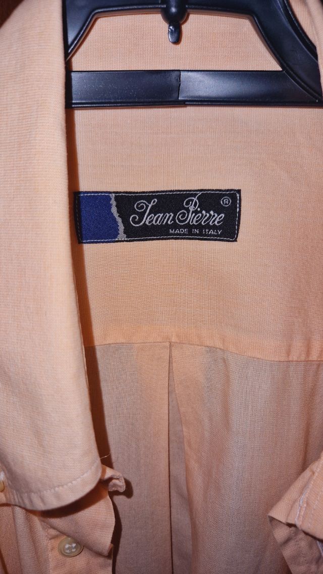 Camicia uomo salmone