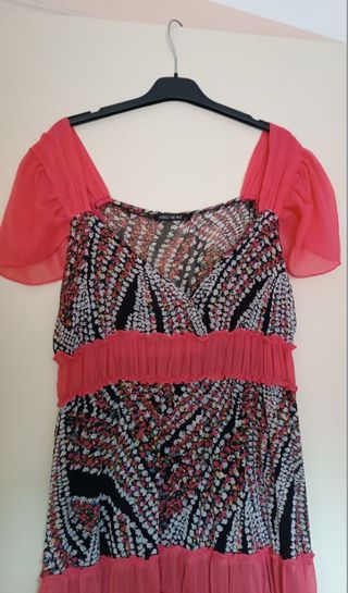 Abito lungo stile figlia dei fiori tg. XL