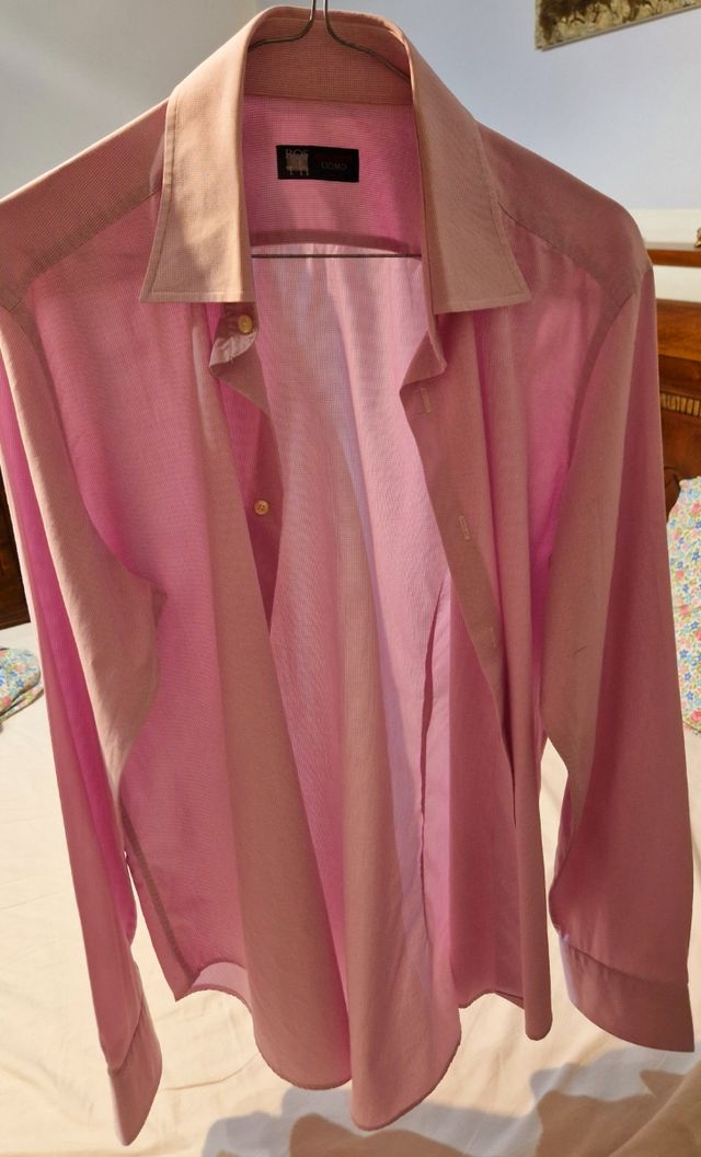 Camicia Lilla a quadretti