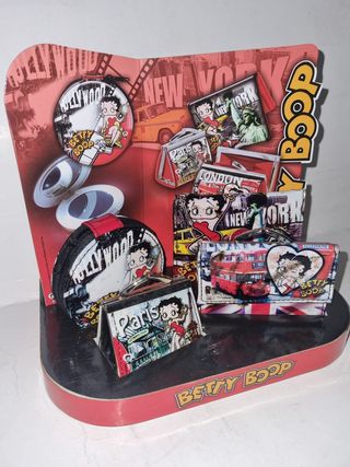 LOTE DE MONEDEROS BETTY BOOP 
