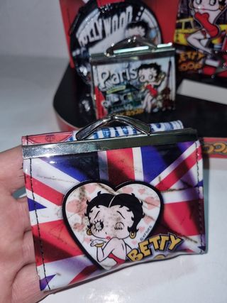 LOTE DE MONEDEROS BETTY BOOP 