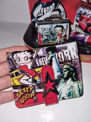 LOTE DE MONEDEROS BETTY BOOP 