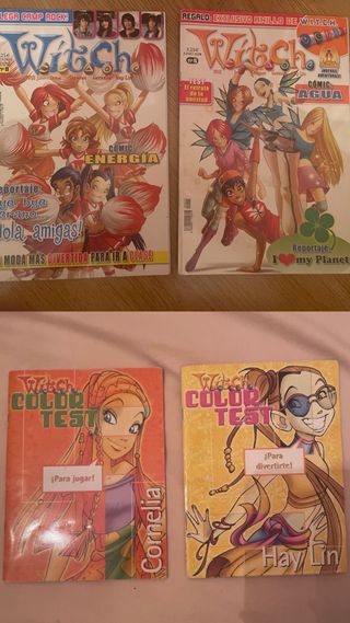 Lote Witch 5 y 8 y Witch Color Tests