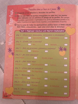 Lote Witch 5 y 8 y Witch Color Tests