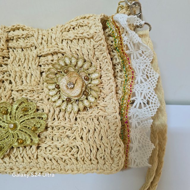 Bandolera mimbre