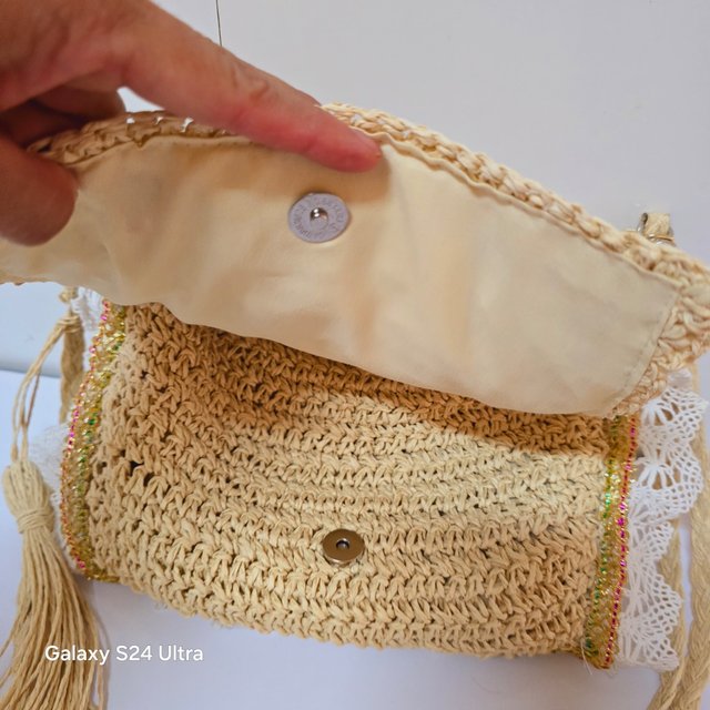 Bandolera mimbre