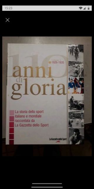 Anni di gloria la storia dello sport italiano