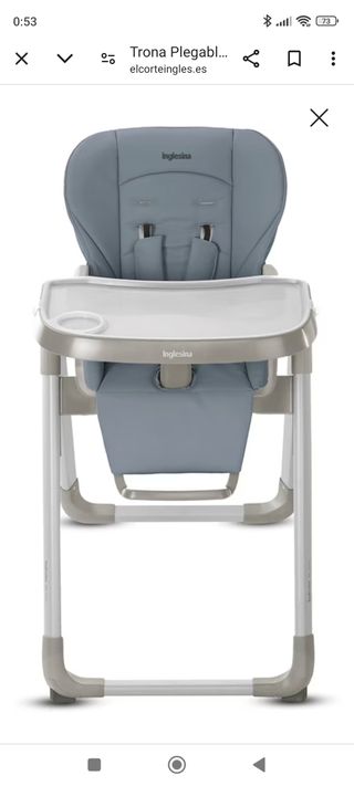 Trona inglesa my time