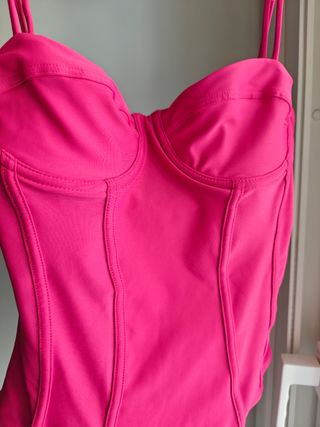 Bañador Fucsia Barbie 