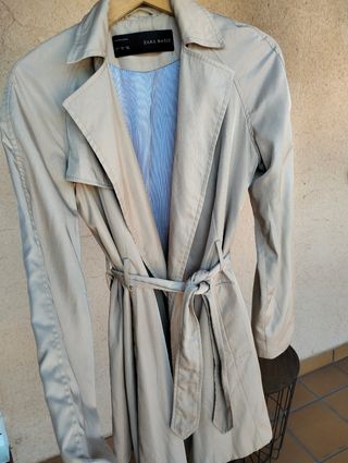 Gabardina trench Zara