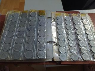 Monedas de 10 céntimos de peseta