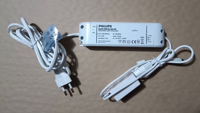 Transformador Philips luces y tiras LED