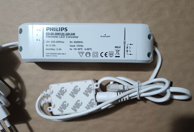 Transformador Philips luces y tiras LED