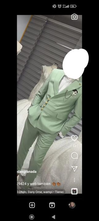 Traje de hombre