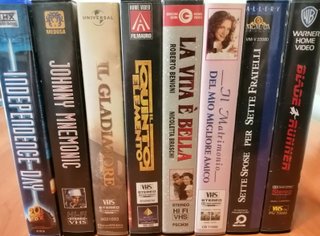 FILM in VHS - Grandi Film in VHS 8 Capolavori- ORI