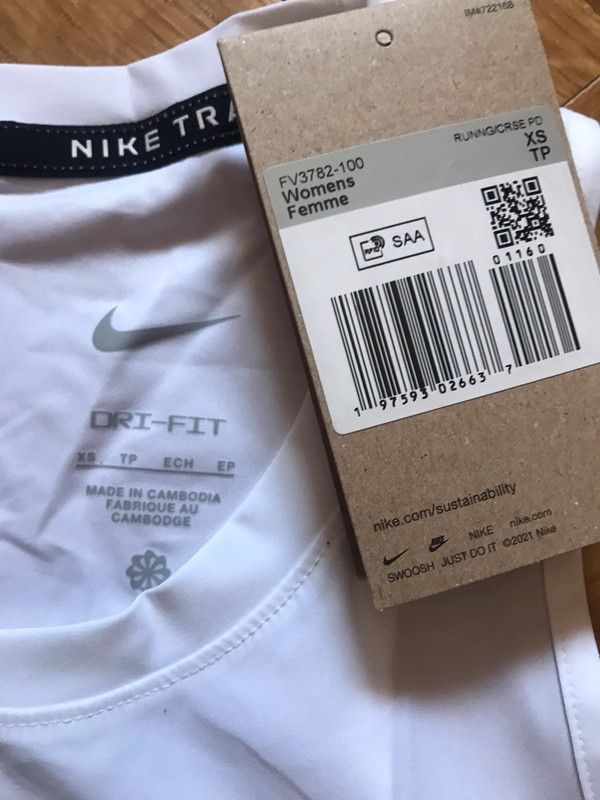 Camiseta Nike Trail Running Mujer Talla XS