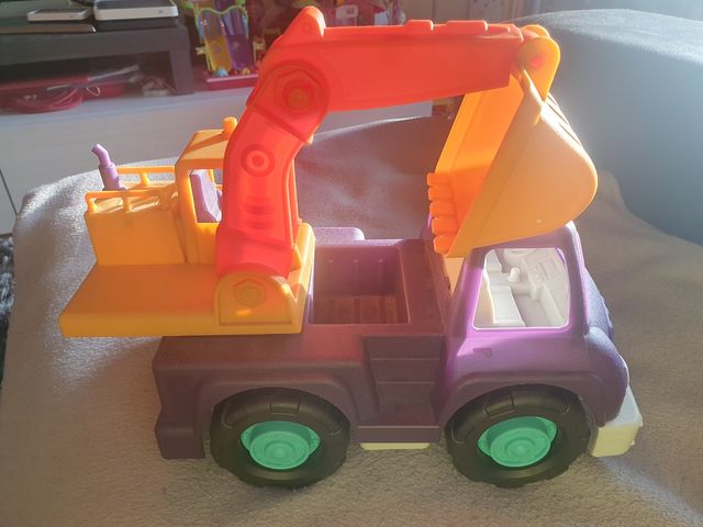 Camión juguete excavadora marca wonder wheels