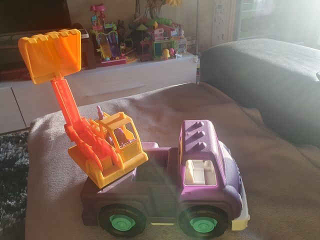 Camión juguete excavadora marca wonder wheels