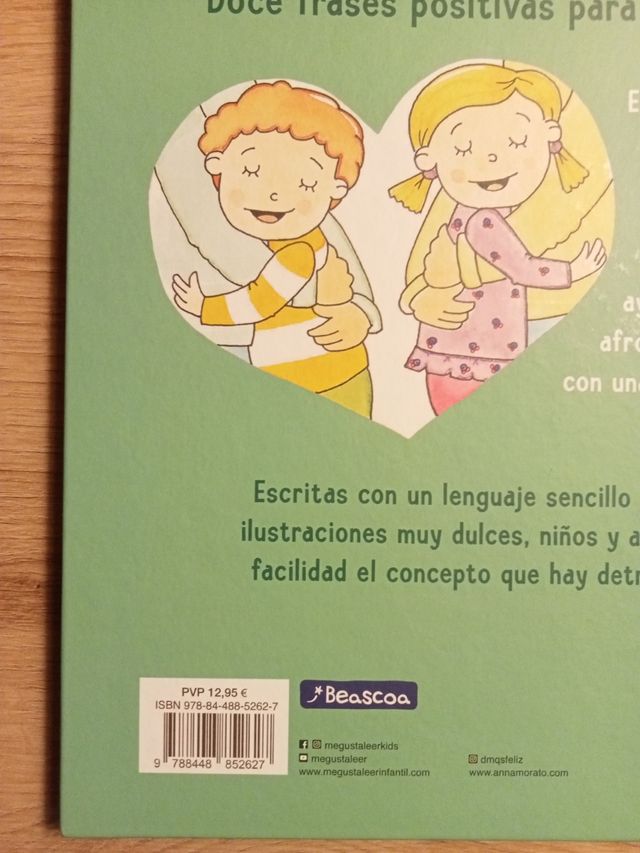 Libro frases positivas infantil