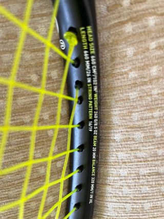 Raqueta tenis junior