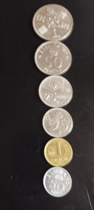 6 Monedas del mundial 82