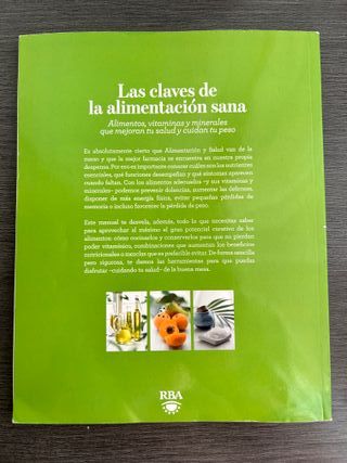 Libro "Las claves de la alimentación sana"