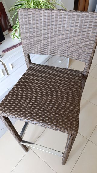 tavolo, sedie da bar per esterni