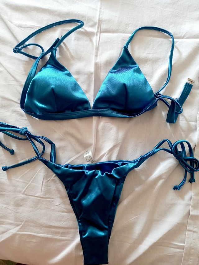 Bikini 👙 color ottanio nuovo L.