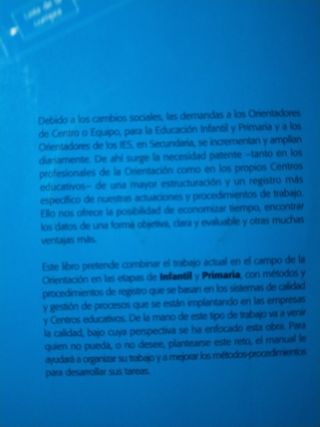 La calidad de la orientación escolar 
