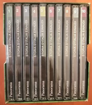 Storia d'Italia Einaudi 10 CD-ROM 2002 Panorama in