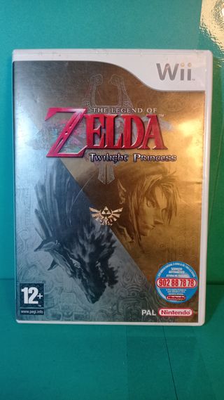 The legend of Zelda Twilight princess wii Pal Esp