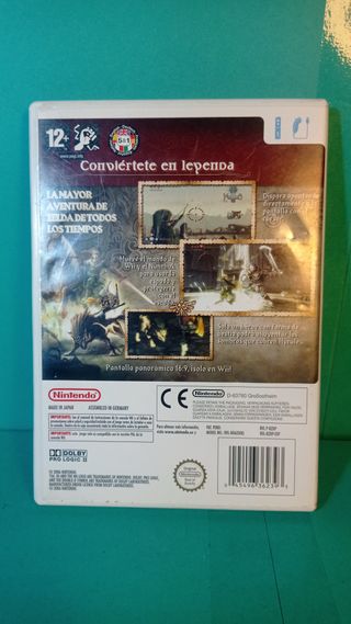 The legend of Zelda Twilight princess wii Pal Esp